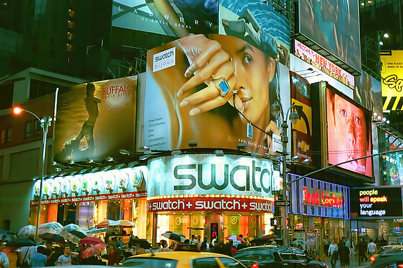 Times Square Crowd