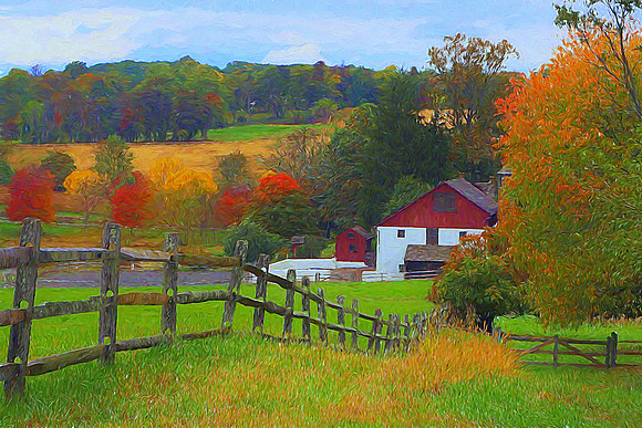 Raytharn Barn (Painted)