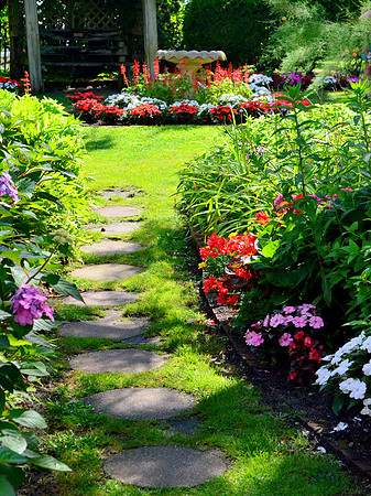 Shaded Garden Path