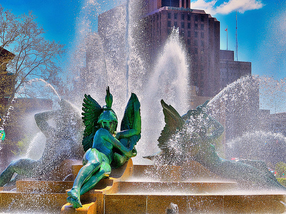 Logan Circle Fountain 2