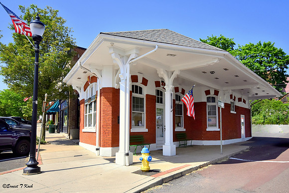 Perkasie Historical Society Museum, former Lehigh Valley Transit Trolley Station: Historic Designation