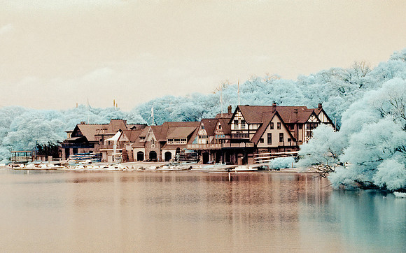 Boathouse Row in Philadelphia