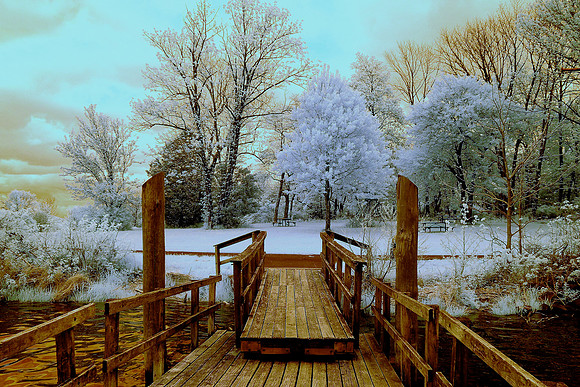 Lake Galena Dock in Peace Valley Park