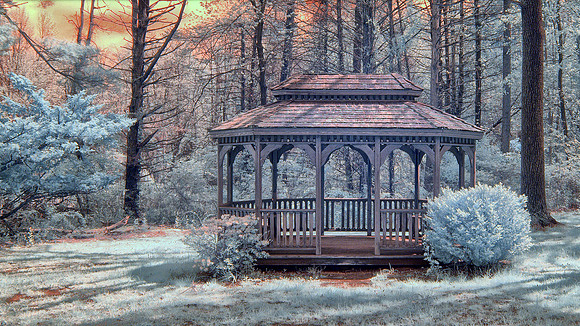 Gazebo in Tamanend Park